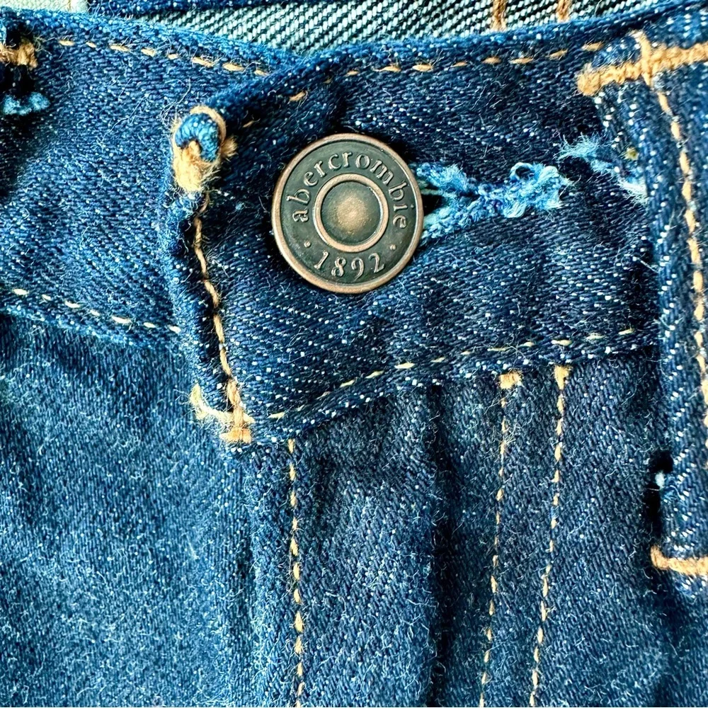 Abercrombie kids The A&F Skinny Jeans - Girls Size 12 - Dark Wash Blue Denim